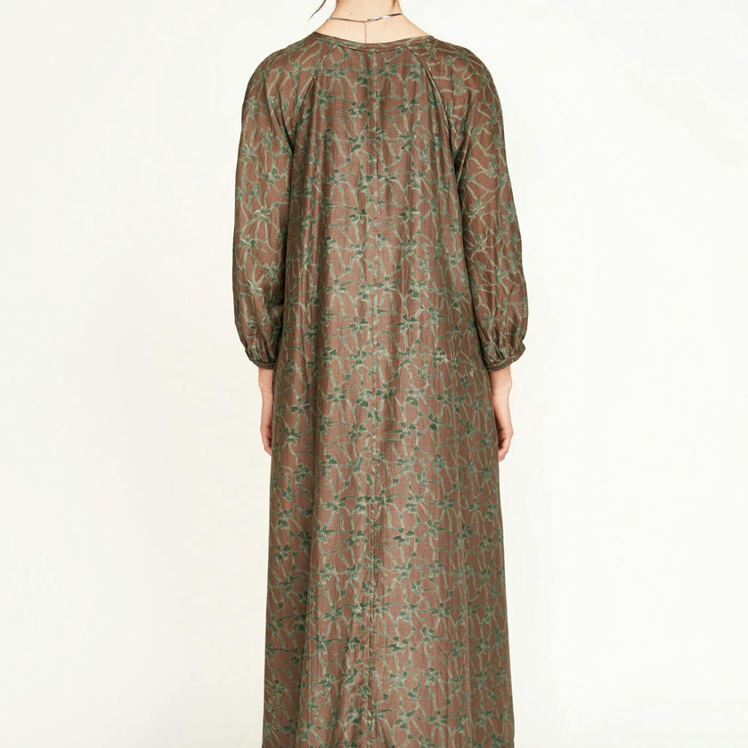Somerset Dress in Molten Kudzu