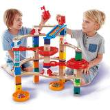 Quadrilla Super Spiral Wooden Marble Run Construction