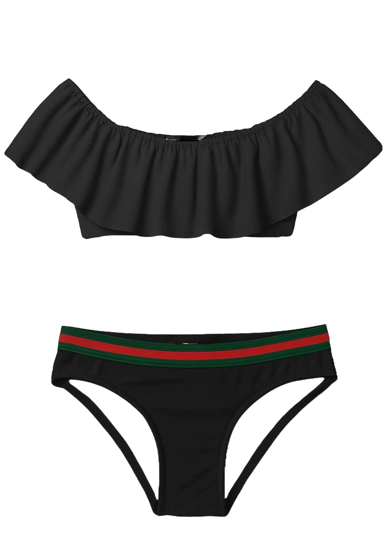 Black Bikini with Belt