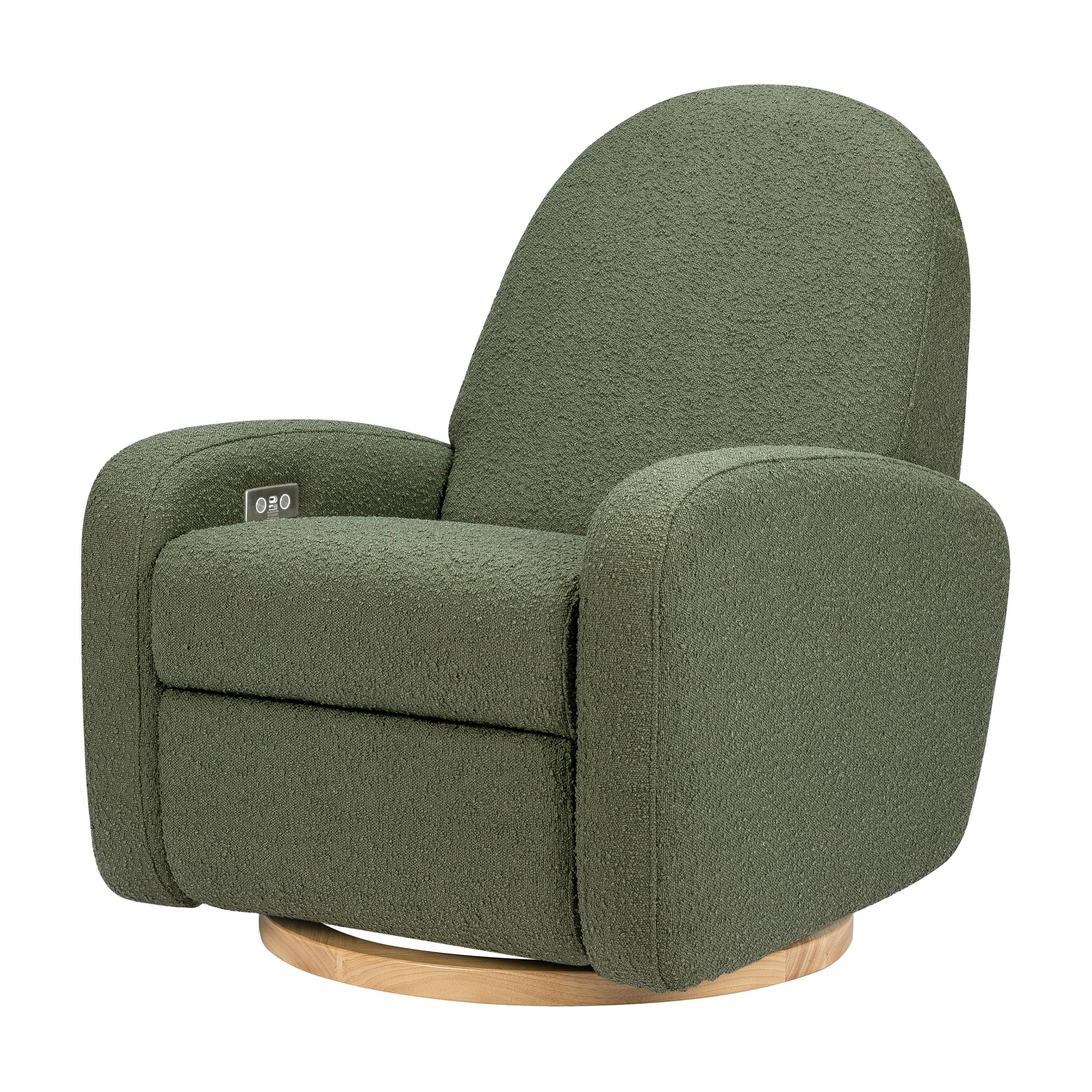 Babyletto Nami Electronic Recliner and Swivel Glider Recliner with USB port