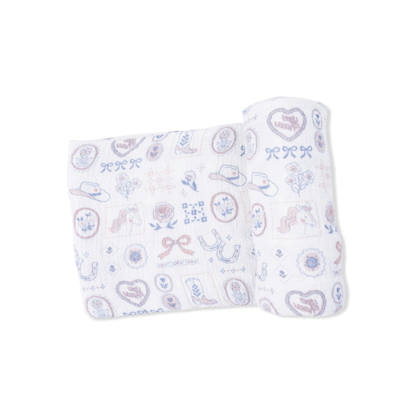 Country Western Heirlooms - Swaddle Blanket