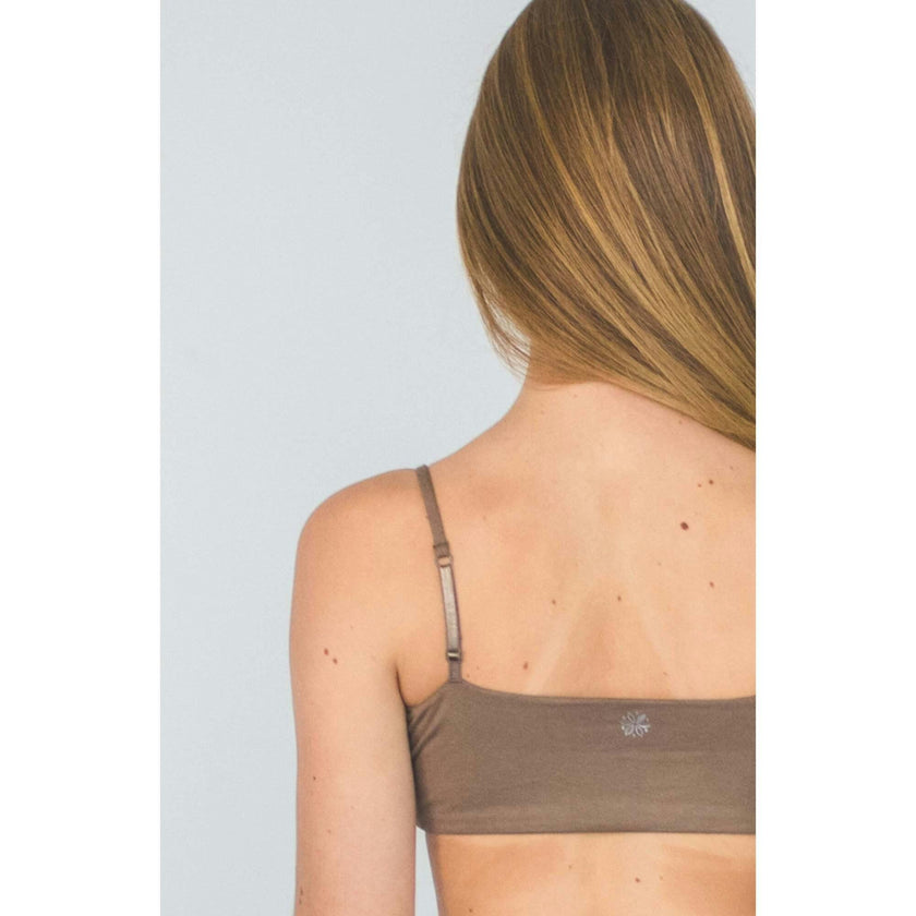 Bleum Neutral Bamboo Girls Seamless Bra Honey-Sky