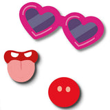 Silicone Sticker Book: Silly Animals