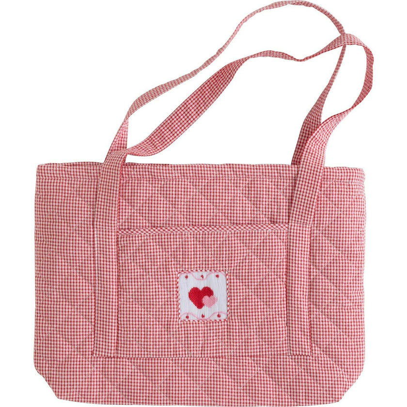 Quilted Luggage - Hearts