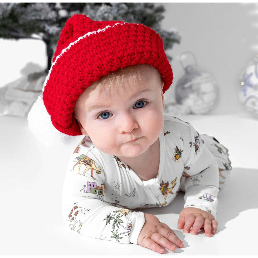 Yuletide Bamboo Convertible Footie