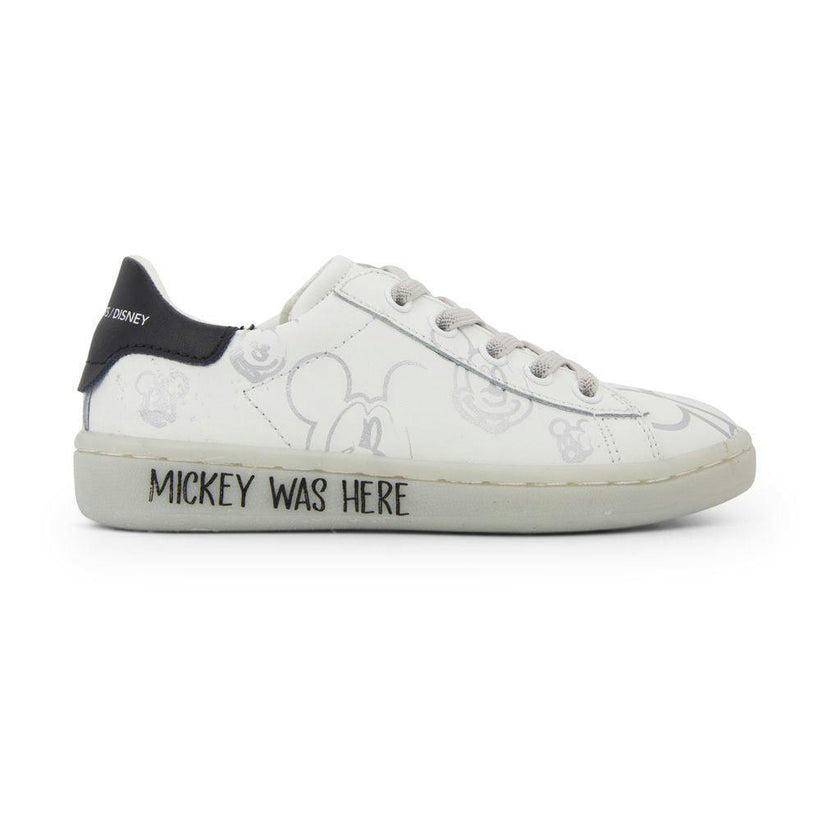 Fainted Silver Mickey Sneakers