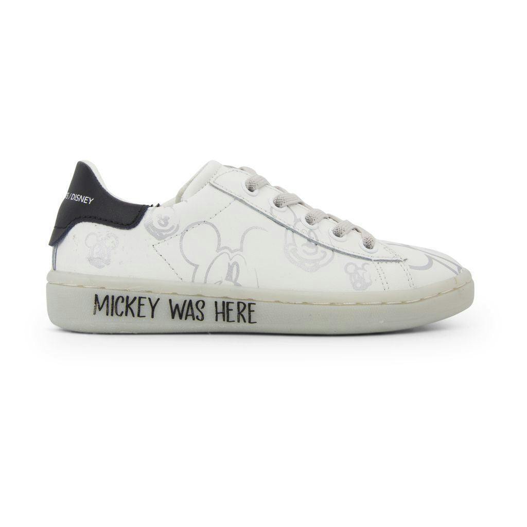 Fainted Silver Mickey Sneakers