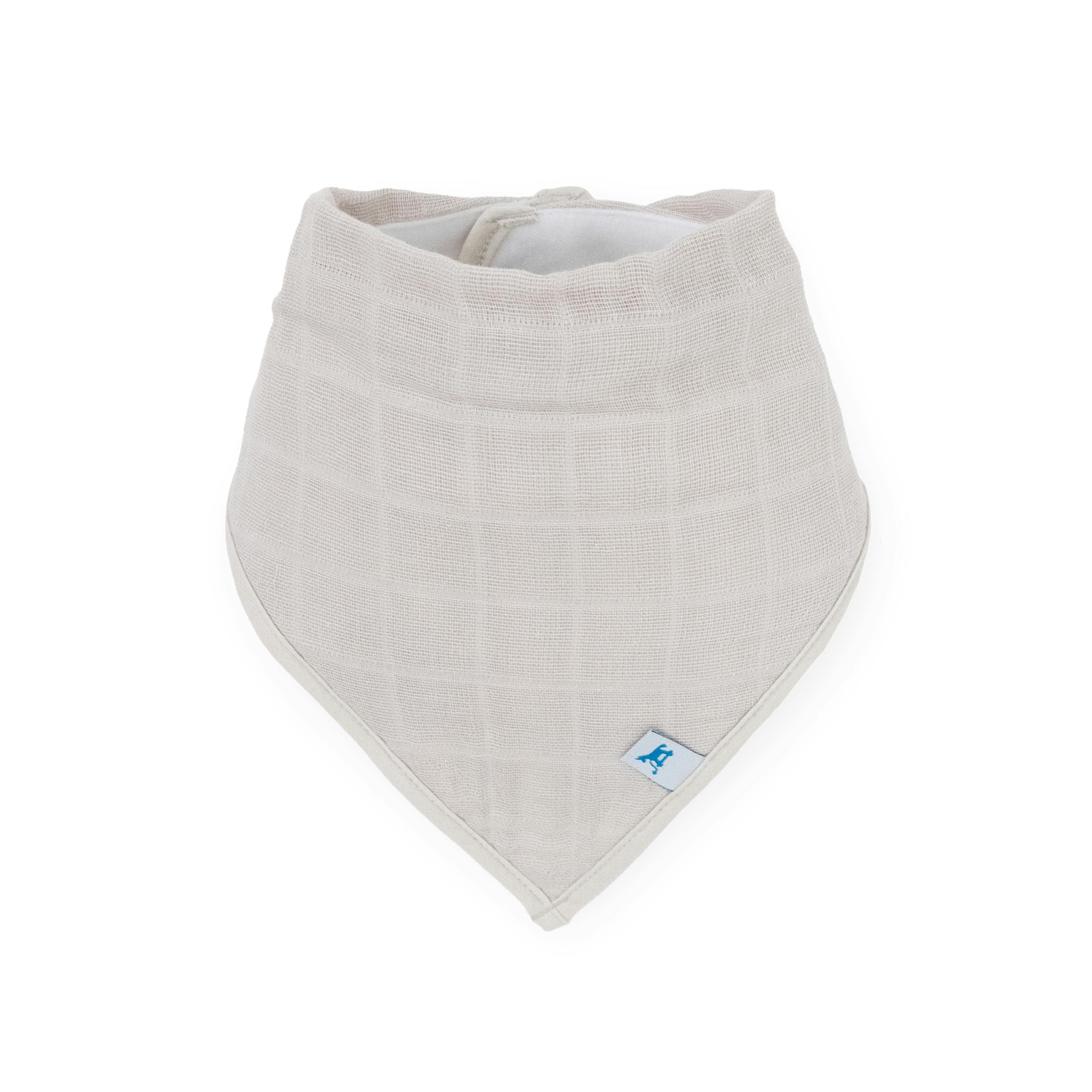 Cotton Muslin + Fleece Bandana Bib 4 Pack - Wallflower