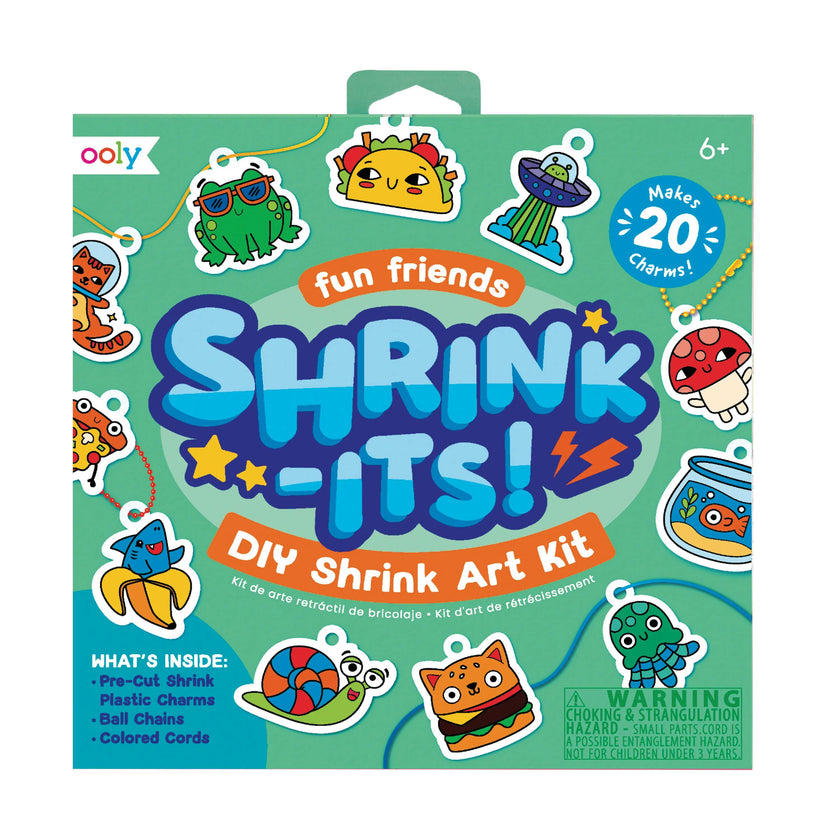 Shrink-its! DIY Shrink Art Kit - Fun Friends - 20 Charms