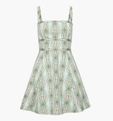 The Margot Mini Dress - Sundial Stripe