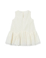 White Plumeti dress