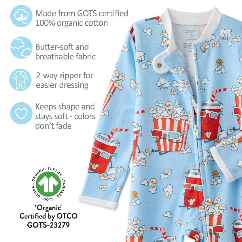 SCOUT Sleep & Play Baby Boys Pajamas