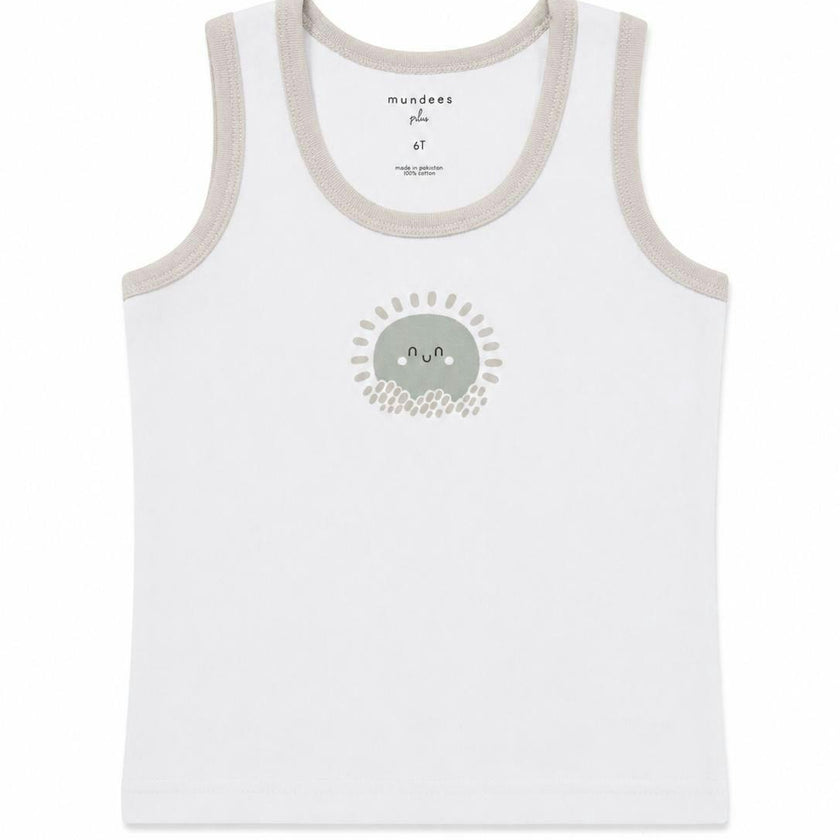 Sun Print Boys Undershirts 3 Pack