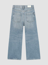 Zeke Wide Leg Jeans | Aged Mid