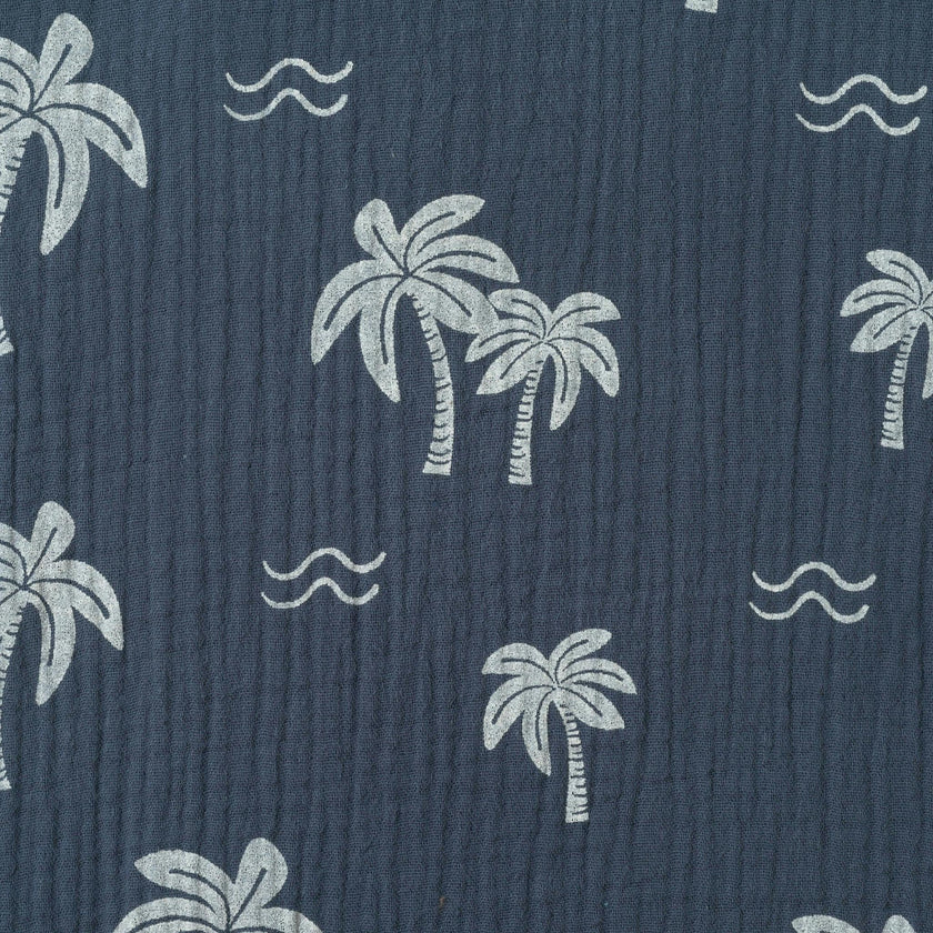 Boys Cabana Buttondown Shirt | Grey Palm