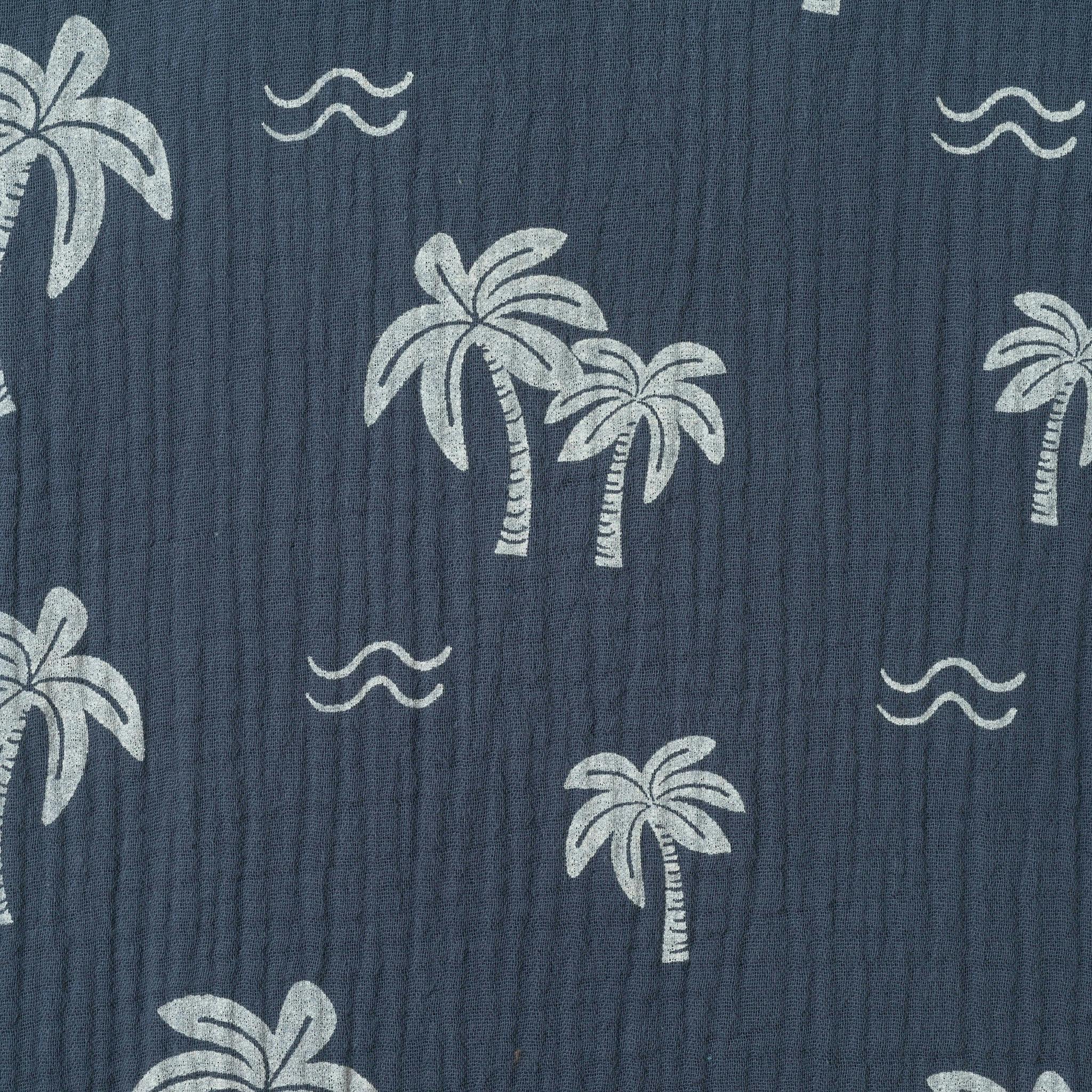 Boys Cabana Buttondown Shirt | Grey Palm