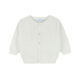 Classic Pointelle Knit Cardigan