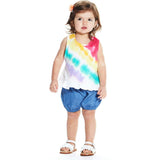 Baby Rainbow Top and Short Set