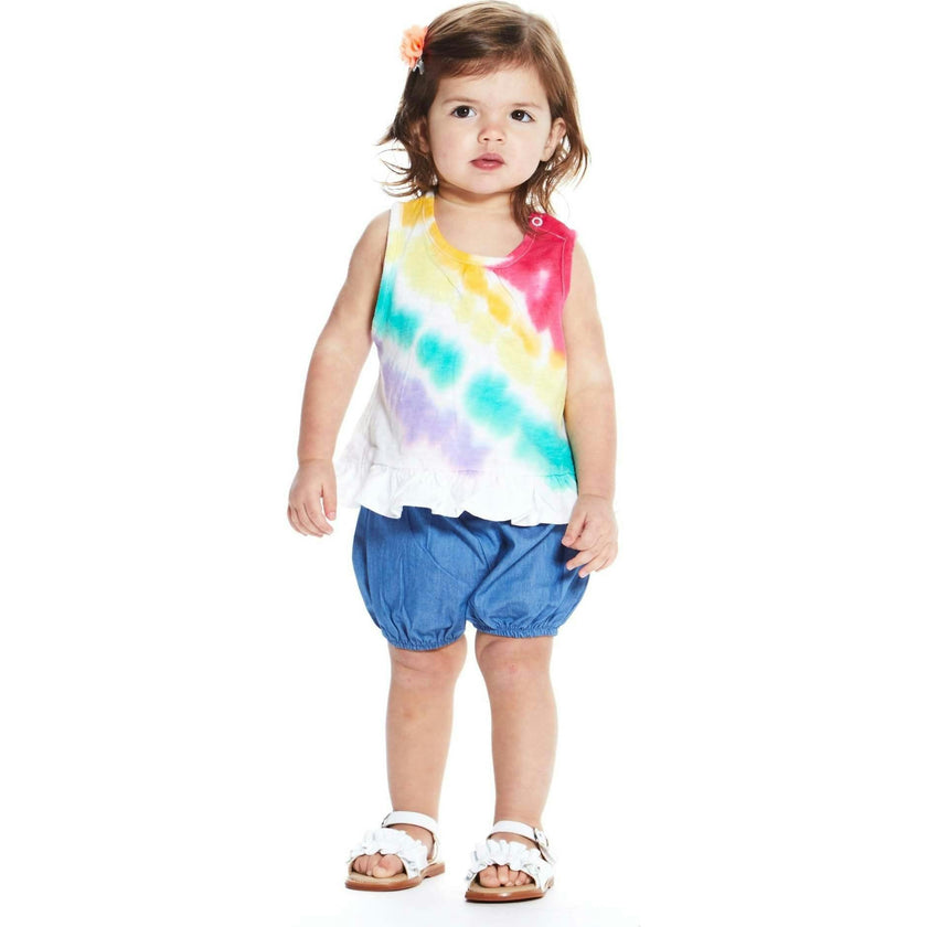 Baby Rainbow Top and Short Set