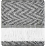 Herringbone Stain Resistant Indoor Outdoor Throw