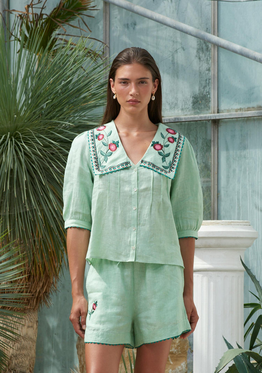 Helia Blouse Jade