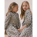 BONPOINT Juliane Fleurs Gold Thread Dress