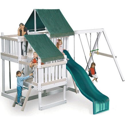 Congo Playsystem #2 White/Sand With Green Accessories