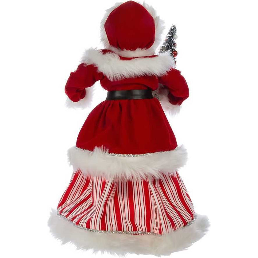 17.25-Inch Kringle Klaus Peppermint Mrs. Claus