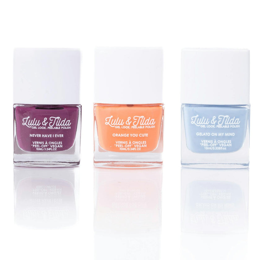 Orange You Cute Peelable Nail Polish Bundle