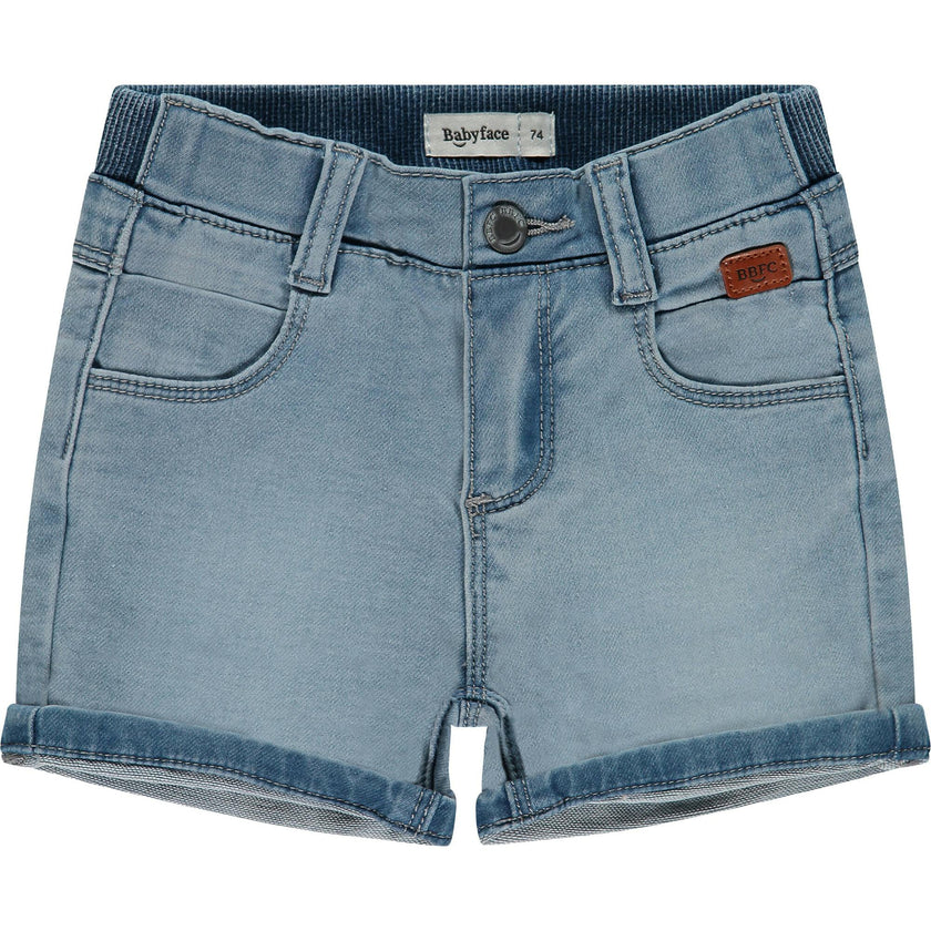 Baby Boy Elastic Waist Denim Shorts
