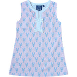 Pastel Pincers Shift Dress