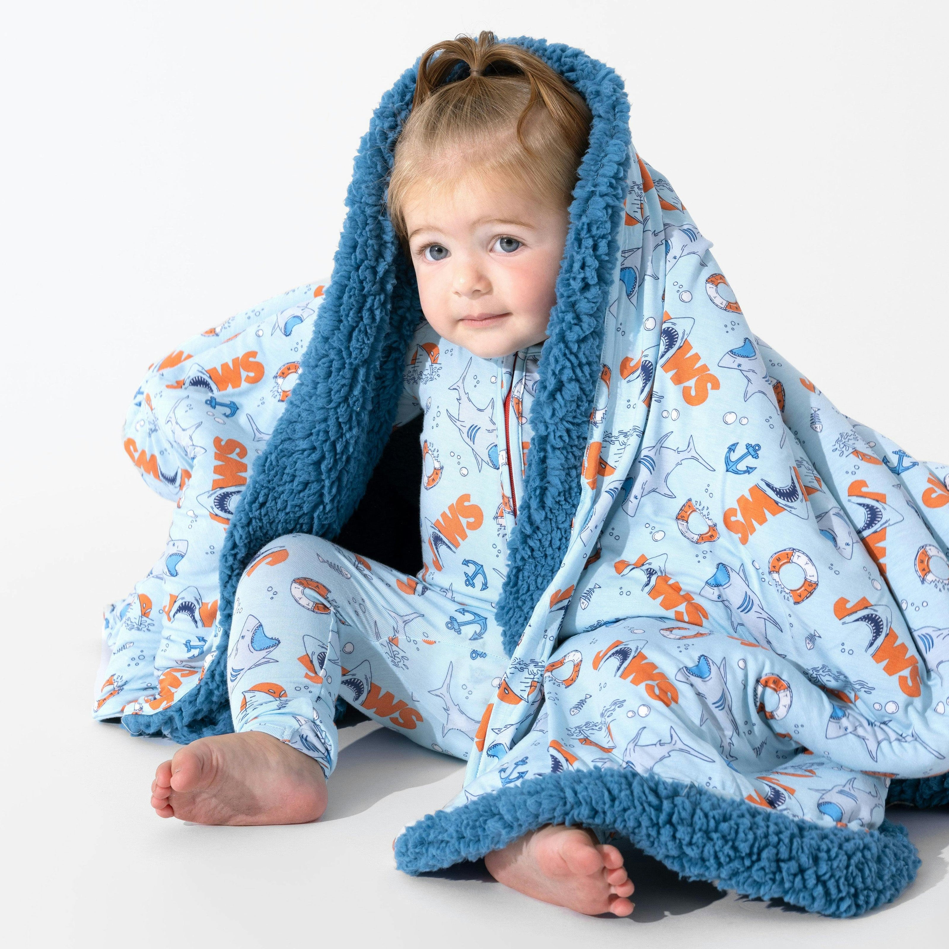 JAWS Bamboo Sherpa Blanket