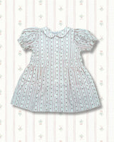 Charlotte Dress | Holiday Dot Stripe