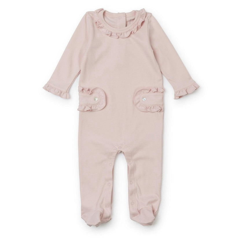 Lucy Romper for Girls Light Pink