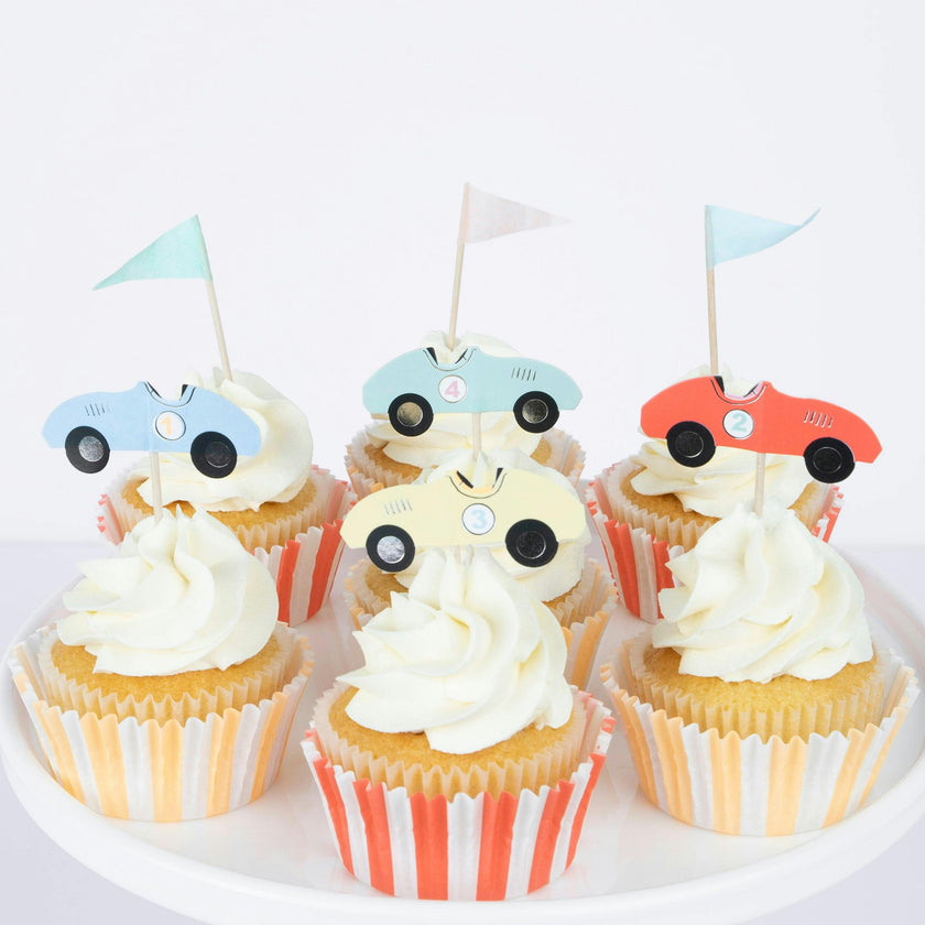 Race Cars Cupcake Kit