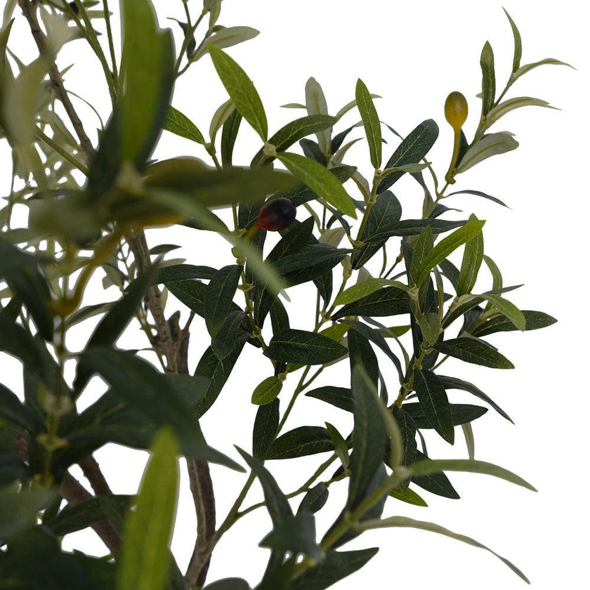 6.5' Faux Potted Olive Tree