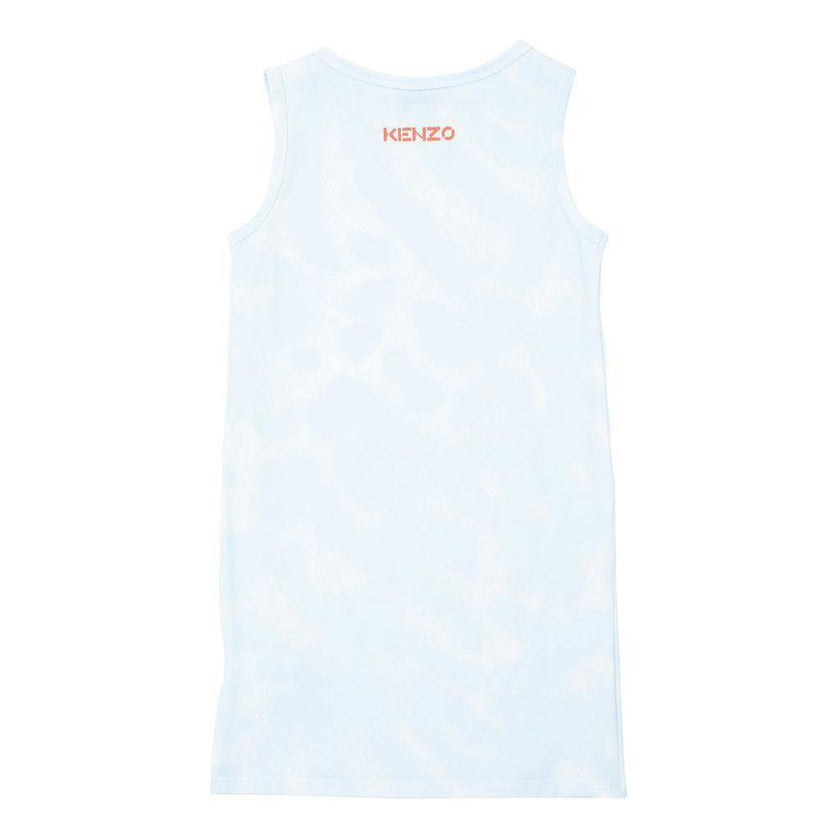 Off White Tiger Print Dress