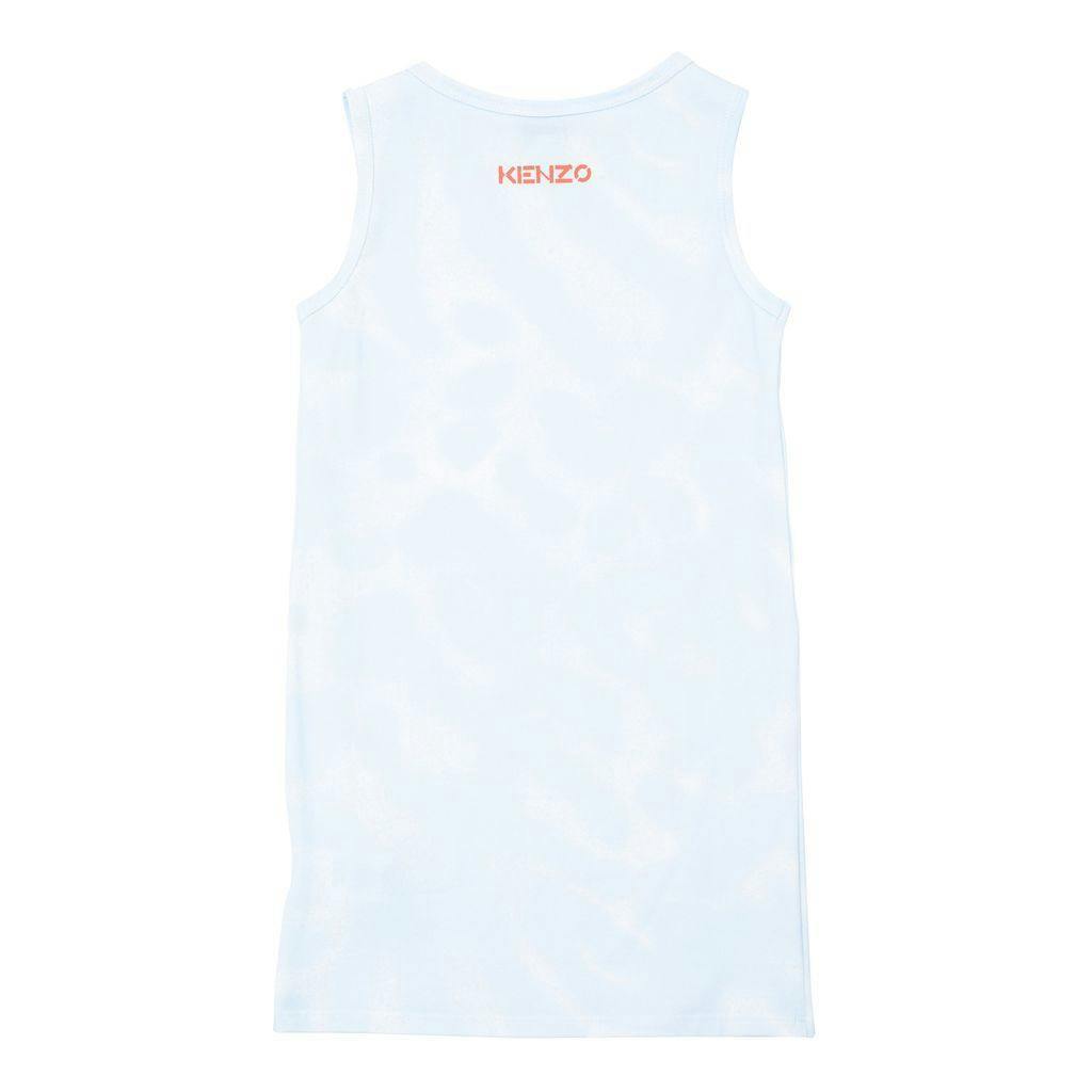 Off White Tiger Print Dress