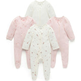 4 Pack Zip Growsuit Vanilla Blossom Pack