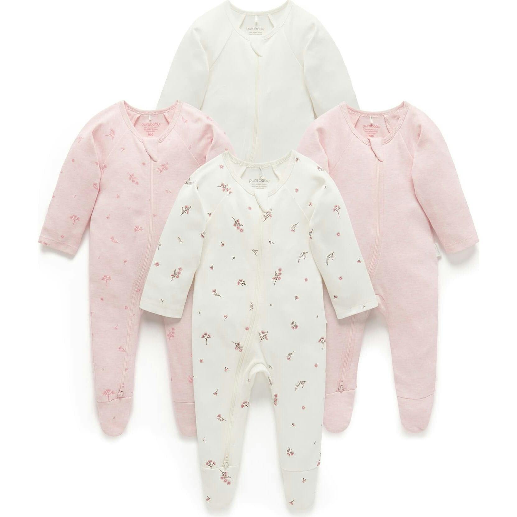 4 Pack Zip Growsuit Vanilla Blossom Pack