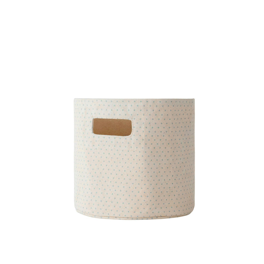 Printed Basket Mini - Pin Dot Sea