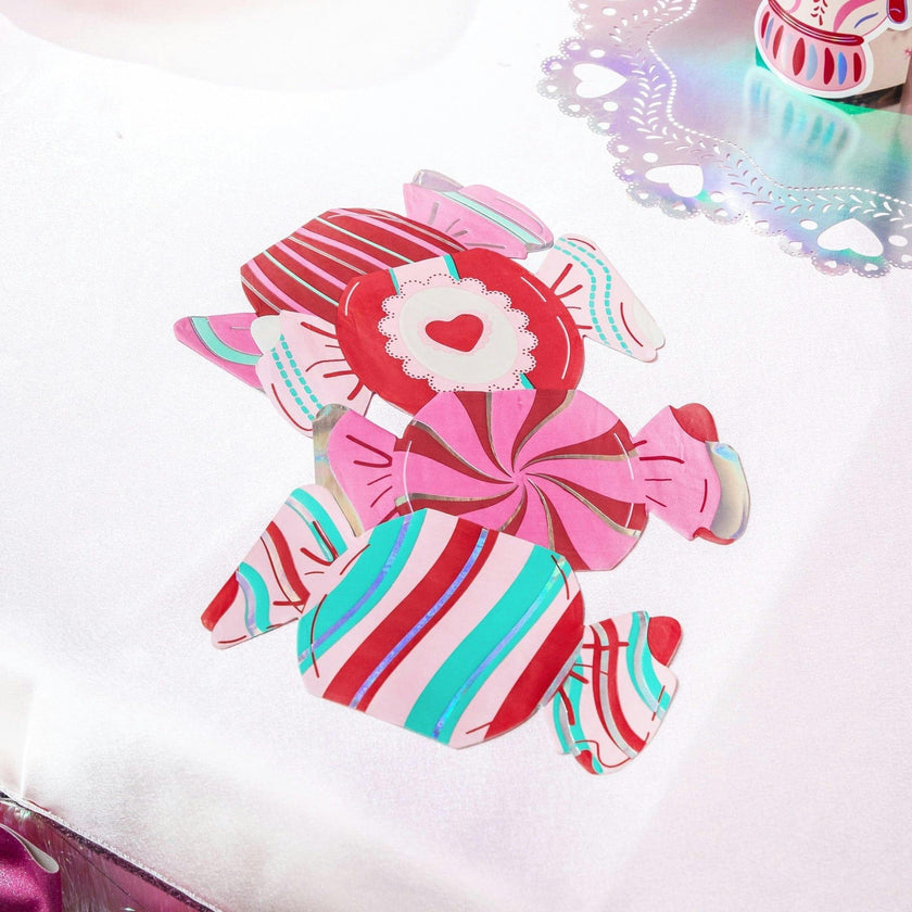 Sweetheart Candy Shaped Napkins (20 count)