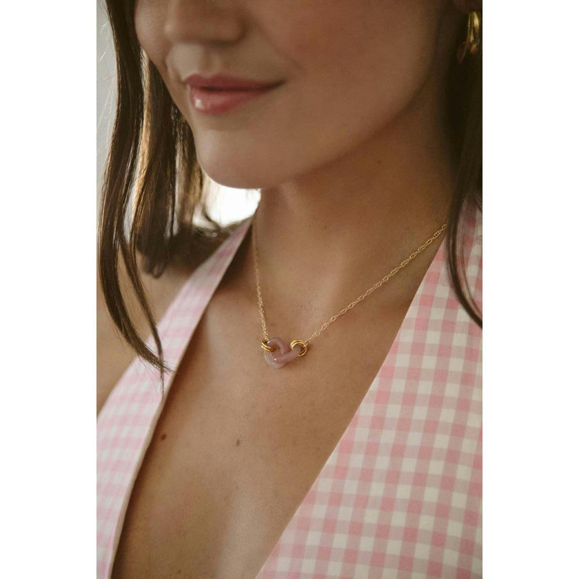 Rose Rings Necklace