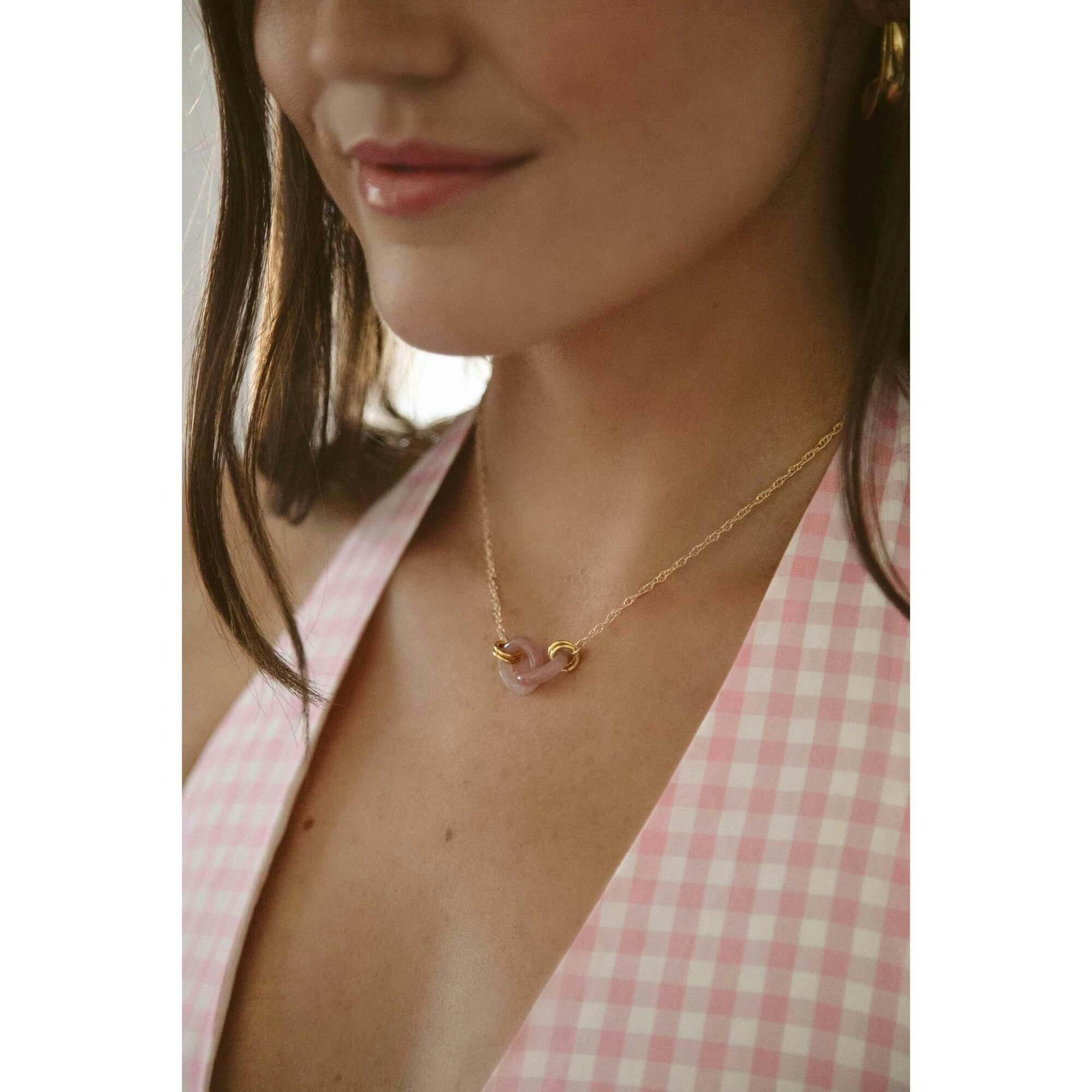 Rose Rings Necklace