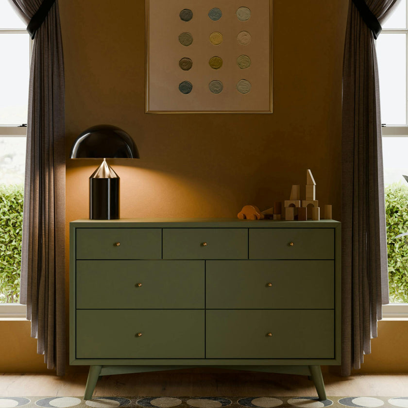 Palma 7-Drawer Wide Assembled Dresser (53")