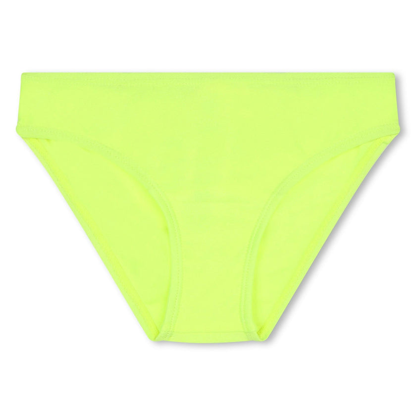 Yellow Crochet Trim Bikini