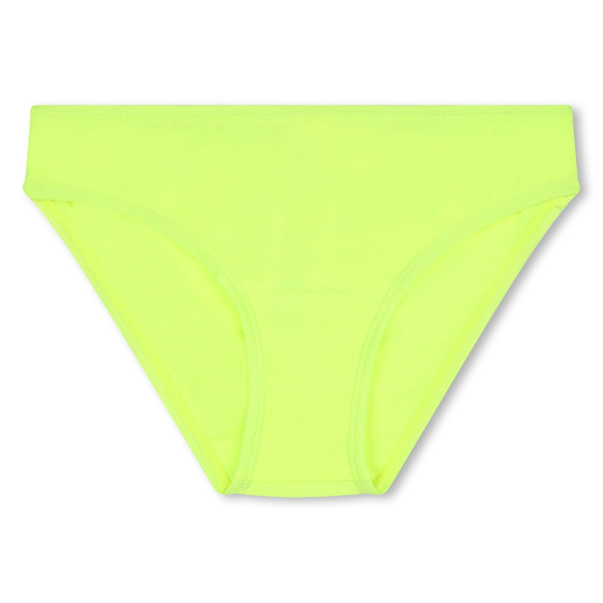 Yellow Crochet Trim Bikini