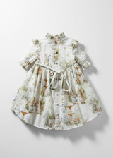 Aoki Dress-Bramble Rabbit Short Sleeve