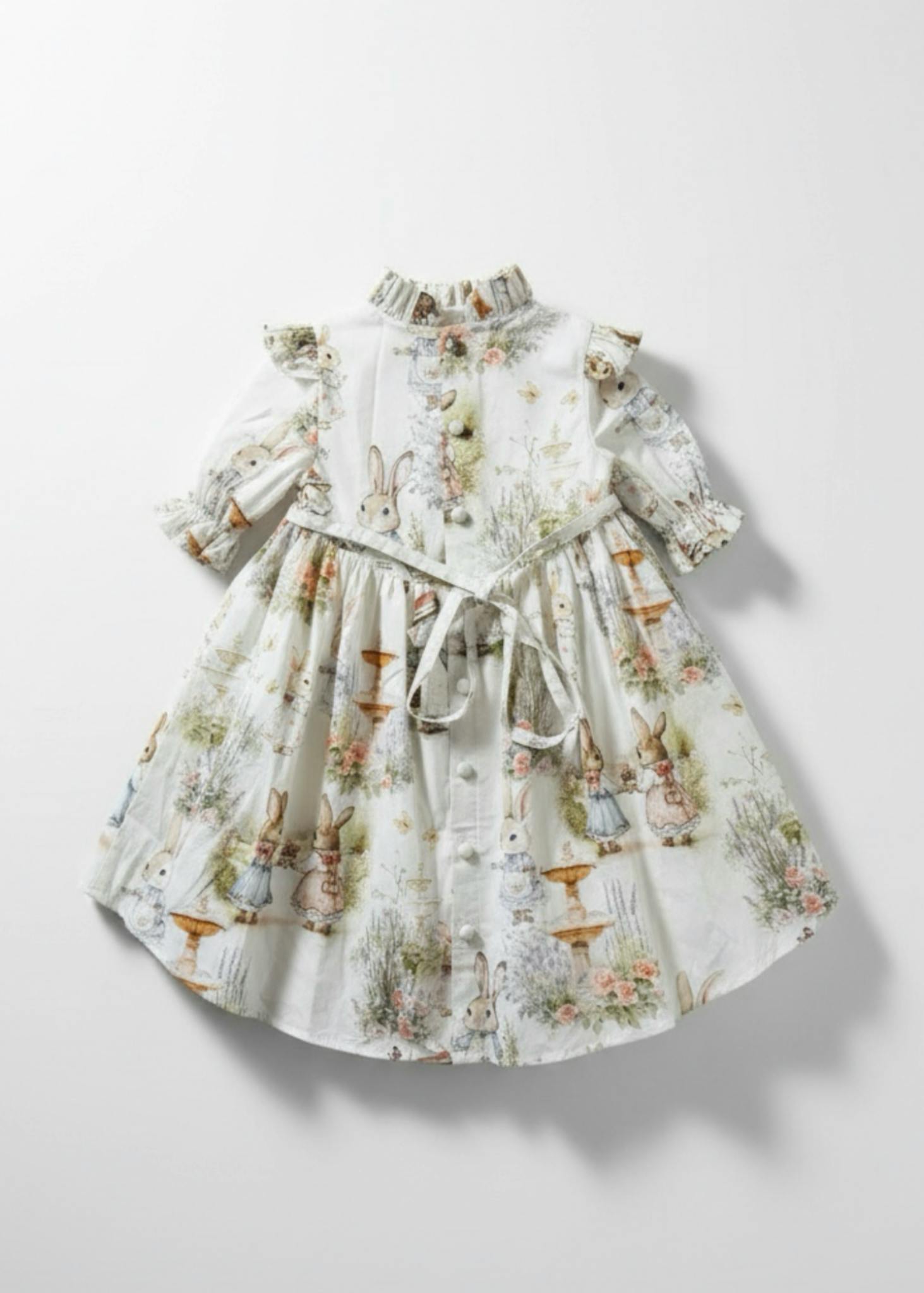 Aoki Dress-Bramble Rabbit Short Sleeve