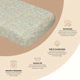 Cove Quilted Change Pad Cover (Beach Life)